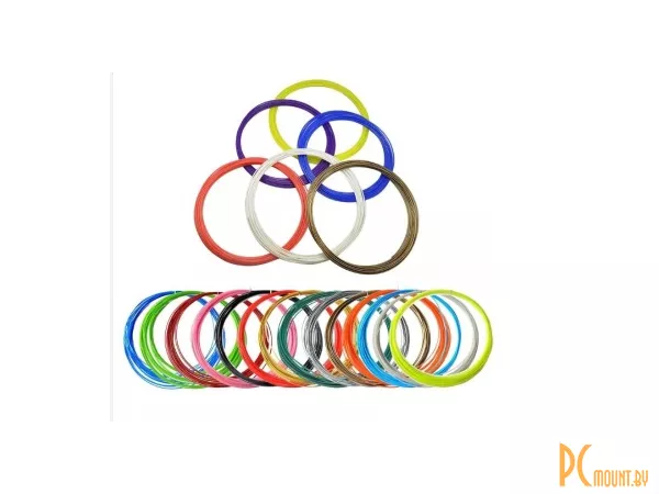 3D Pen Filament Refills - PLA 1.75mm Filament 20 colors (по 10 метров)