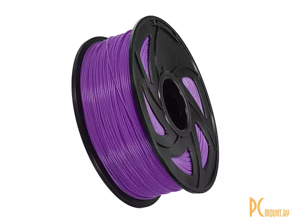 PLA Пластик для 3D печати (филамент) в катушках, 3D Printing Filament PLA Purple (Фиолетовый), 1,75mm, 1kg