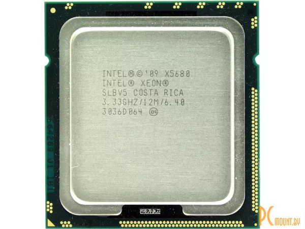 (б/у) Intel, Soc-1366, Xeon X5680 OEM