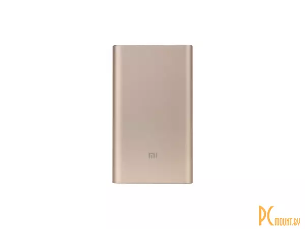 Внешний аккумулятор Xiaomi Mi Power Bank Pro PLM03ZM VXN4195US Gold (10000mAh)