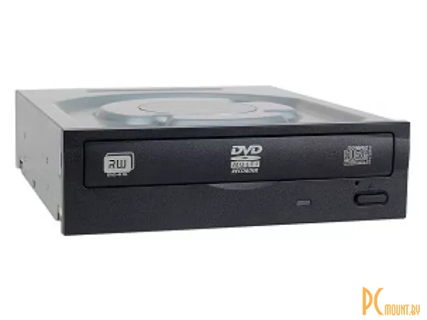 Привод DVD-RW, SATA, Lite-On  iHAS124-14 Black, 24x, Bulk (черная лицевая панель)